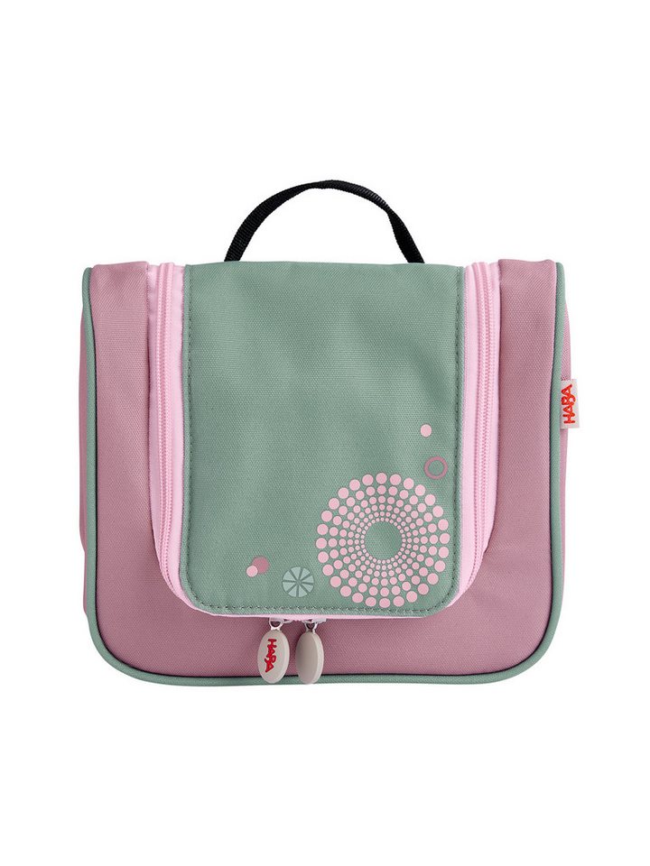 Haba Kulturbeutel Kinder-Kulturbeutel, großes Hauptfach - kleines Reißverschluss-Fach - Netztaschen von Haba