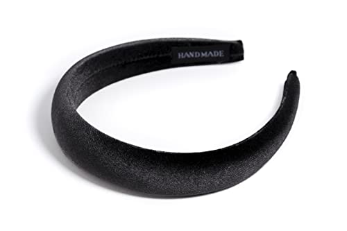 HABAC STUDIO - Stirnbänder für Frauen, Haarschmuck für Frauen, Haarbänder für Mädchen, Stirnbänder, Samt, gepolstert, 3 cm breit. HABAC STUDIO - Stirnbänder für Frauen, Haarschmuck für Frauen, Haarbänder für Mädchen, Stirnbänder, Samt, gepolstert, 3 cm breit. von Habac Studio
