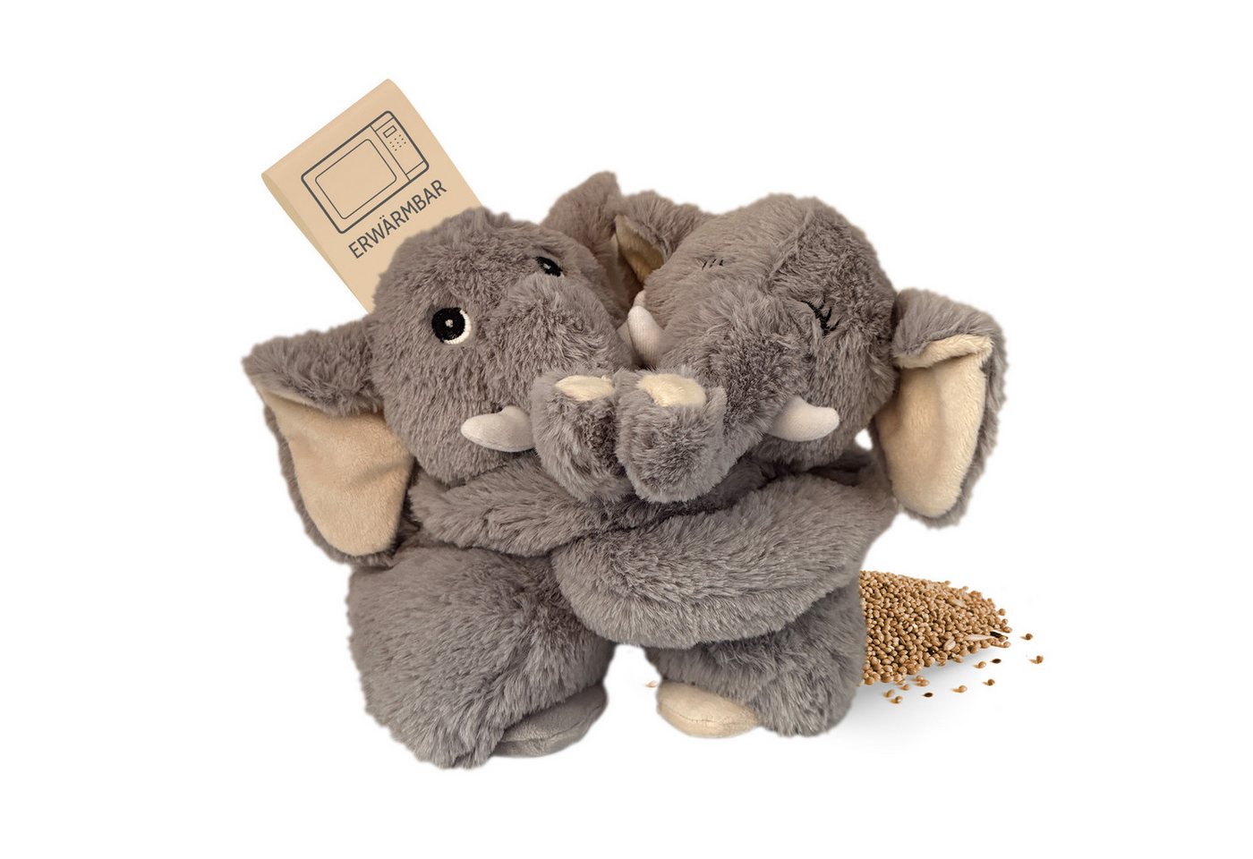 Habibi Plush Wärmekissen Habibi Premium Wärmekissen Koala Papa + Kind von Habibi Plush