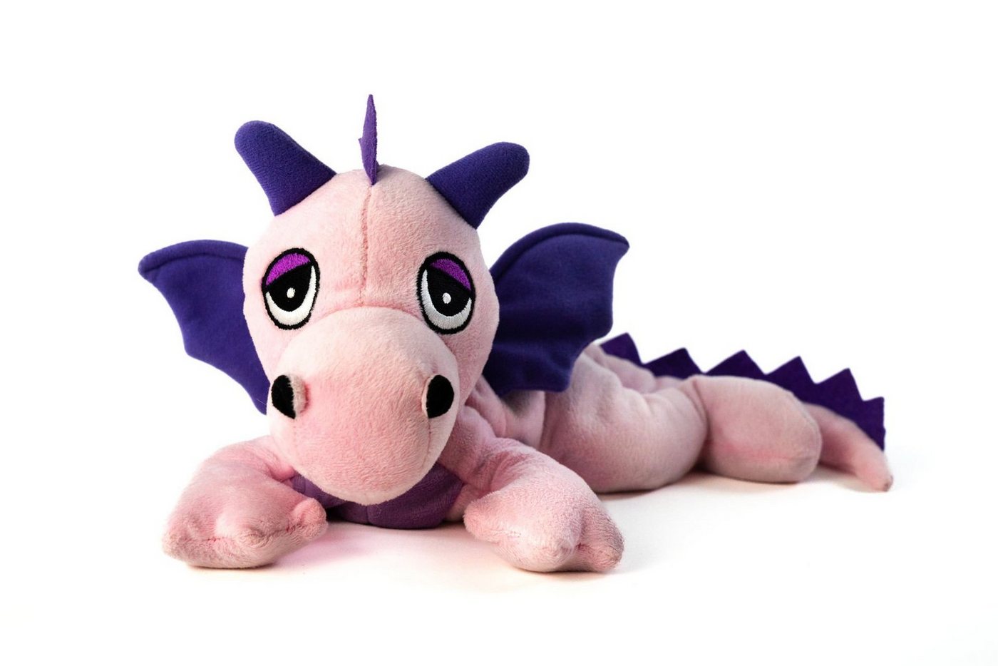 Habibi Plush Wärmekissen Habibi Wärmetier rosa Drache Mikrowelle/Ofen, (Wärmekuscheltiere) von Habibi Plush