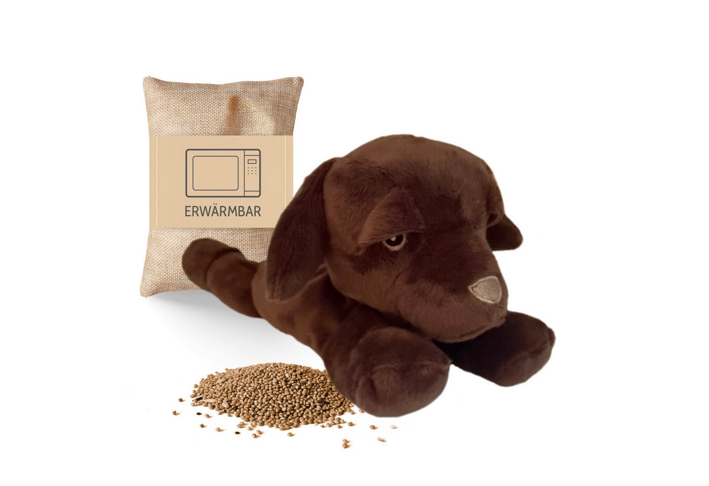 Habibi Plush Wärmekissen Premium MIDI Deluxe von Habibi Plush