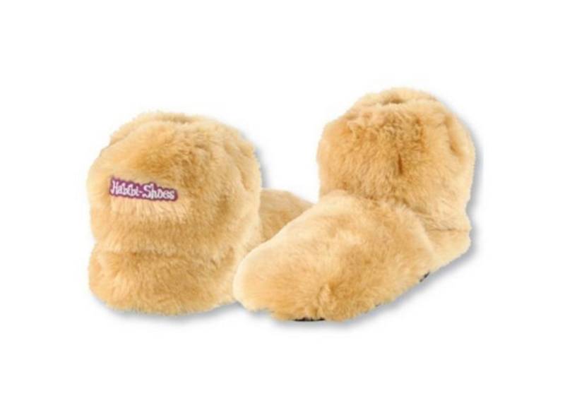 Habibi Plush Wärmekissen Wärmepantoffeln passend für Größe 34 bis 37 von Habibi Plush