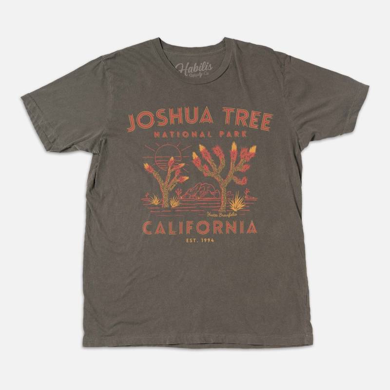 Joshua Tree Kalifornien Nationalpark T-Shirt - Made in Usa von HabilisSupplyCo