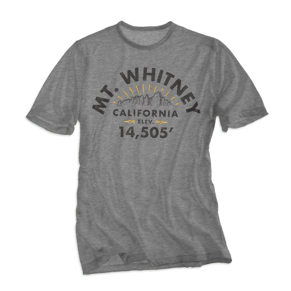 Mt.whitney National Park T-Shirt Camping Geschenk - Vintage Style Outdoor-Bekleidung Mt.whitney National Park T-Shirt Camping Geschenk - Vintage Style Outdoor-Bekleidung von HabilisSupplyCo