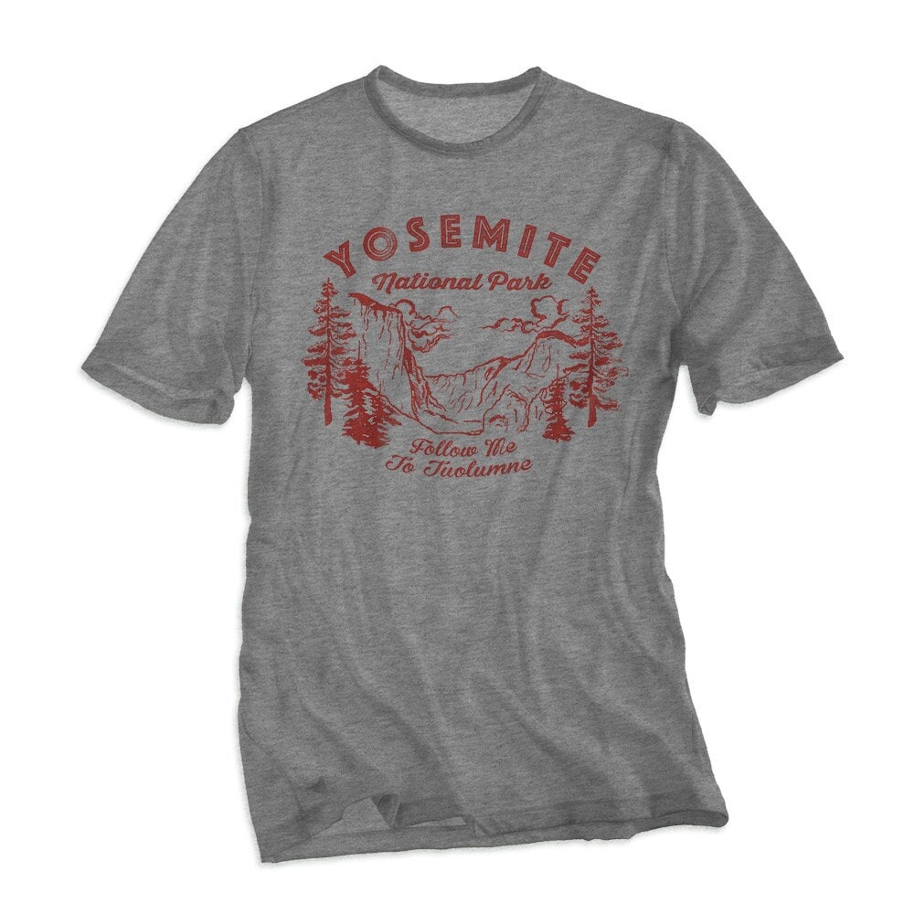 Yosemite Nationalpark Kalifornien T-Shirt - Camping Geschenk Folge Mir Nach Tuolumne Yosemite Nationalpark Kalifornien T-Shirt - Camping Geschenk Folge Mir Nach Tuolumne von HabilisSupplyCo