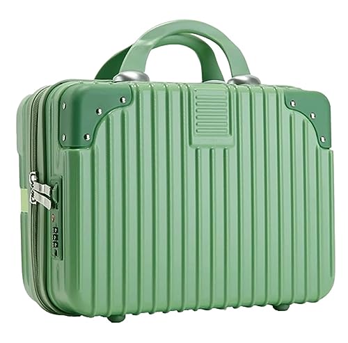 Habrur Rollkoffer Koffer Trolley Handgepäck, Wiederaufladbarer Funktions-Design-Koffer Für Damen, Passwort-Boarding Koffer Gepäck Reisekoffer (Color : C, Size : 15inch) von Habrur