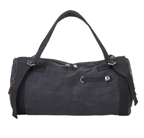 Reisetasche 19-Zoll-Reisetasche Für Herren, Segeltuch, Reisetasche, Damen-Übernachtungs-Wochenendtasche Auf Reisen Sporttasche (Color : C, Size : 50 * 27 * 25cm) von Habrur