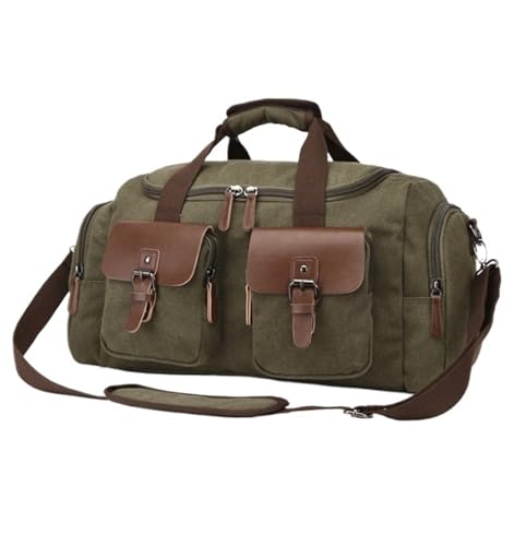 Reisetasche 20-Zoll-Reisetasche, Weekender-Reisetasche, Segeltuch, Reise-Übernachtungs-Handtasche Für Damen Und Herren Sporttasche (Color : E, Size : 51 * 22 * 29 cm) von Habrur