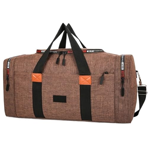 Reisetasche 23-Zoll-Oxford-Stoff-Seesack, Reise-Wochenende-Übernachtungstasche Für Herren Und Damen, Yoga-Sporttasche Sporttasche (Color : C, Size : 60 * 29 * 31cm) von Habrur