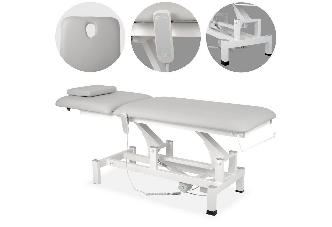 Habys Massageliege Fortis 2 Elektrische Behandlungsliege Therapieliege Handfernbedienung von Habys