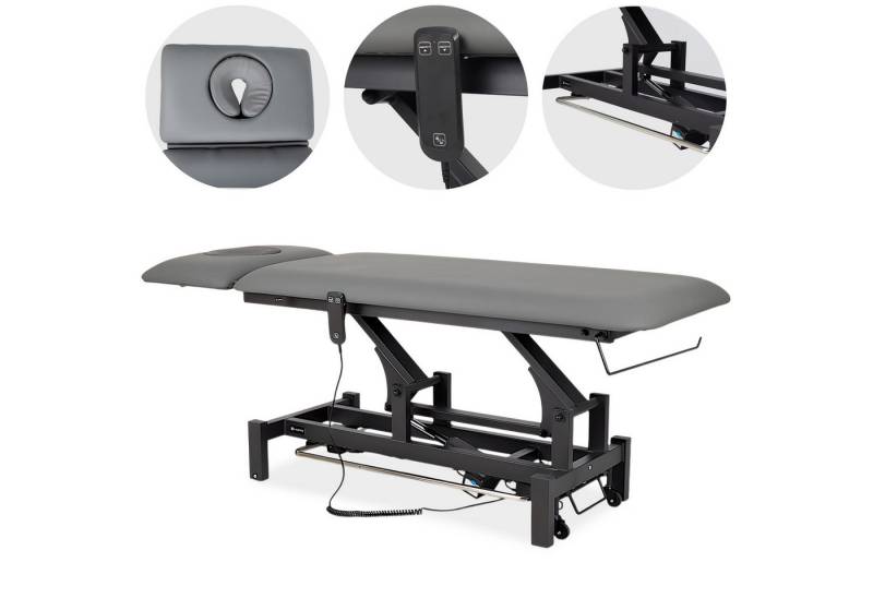 Habys Massageliege Fortis 2 Ergo Elektrische Behandlungsliege Grau-Schwarz HR SR von Habys