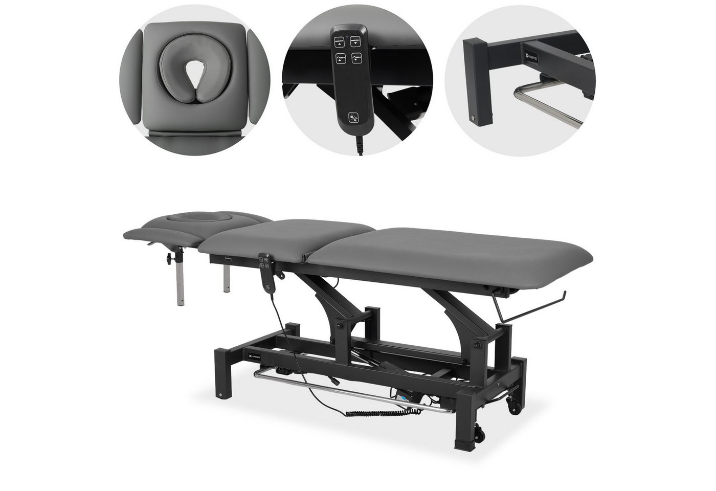 Habys Massageliege Fortis 5 Ergo Elektrische Behandlungsliege Handbedienung Steuerrahmen von Habys