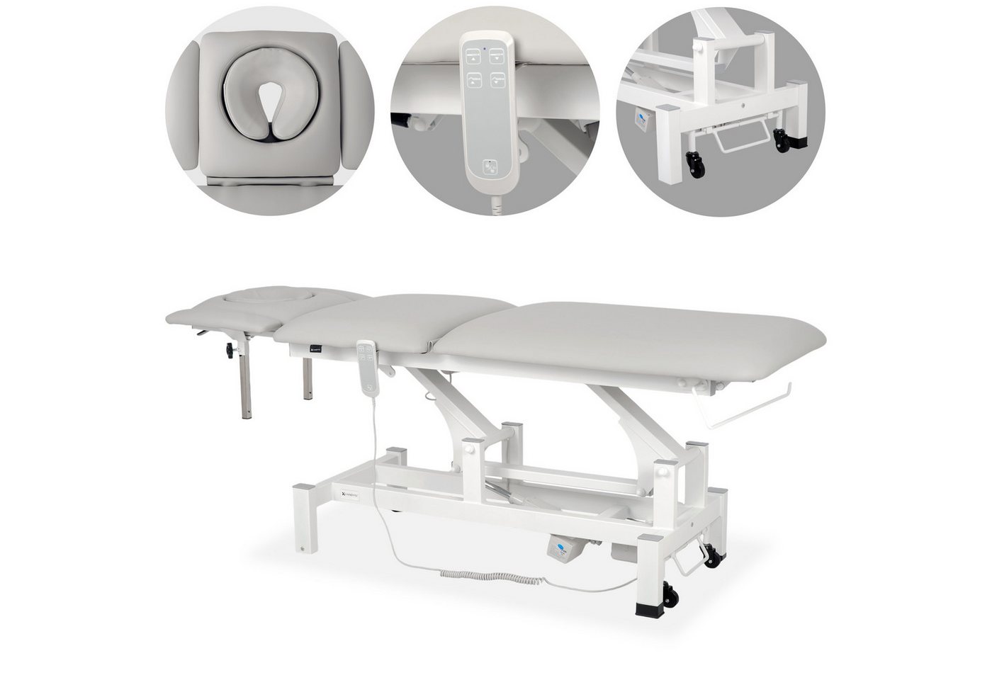 Habys Massageliege Fortis 5 Ergo Elektrische Behandlungsliege Handfernbedienung von Habys