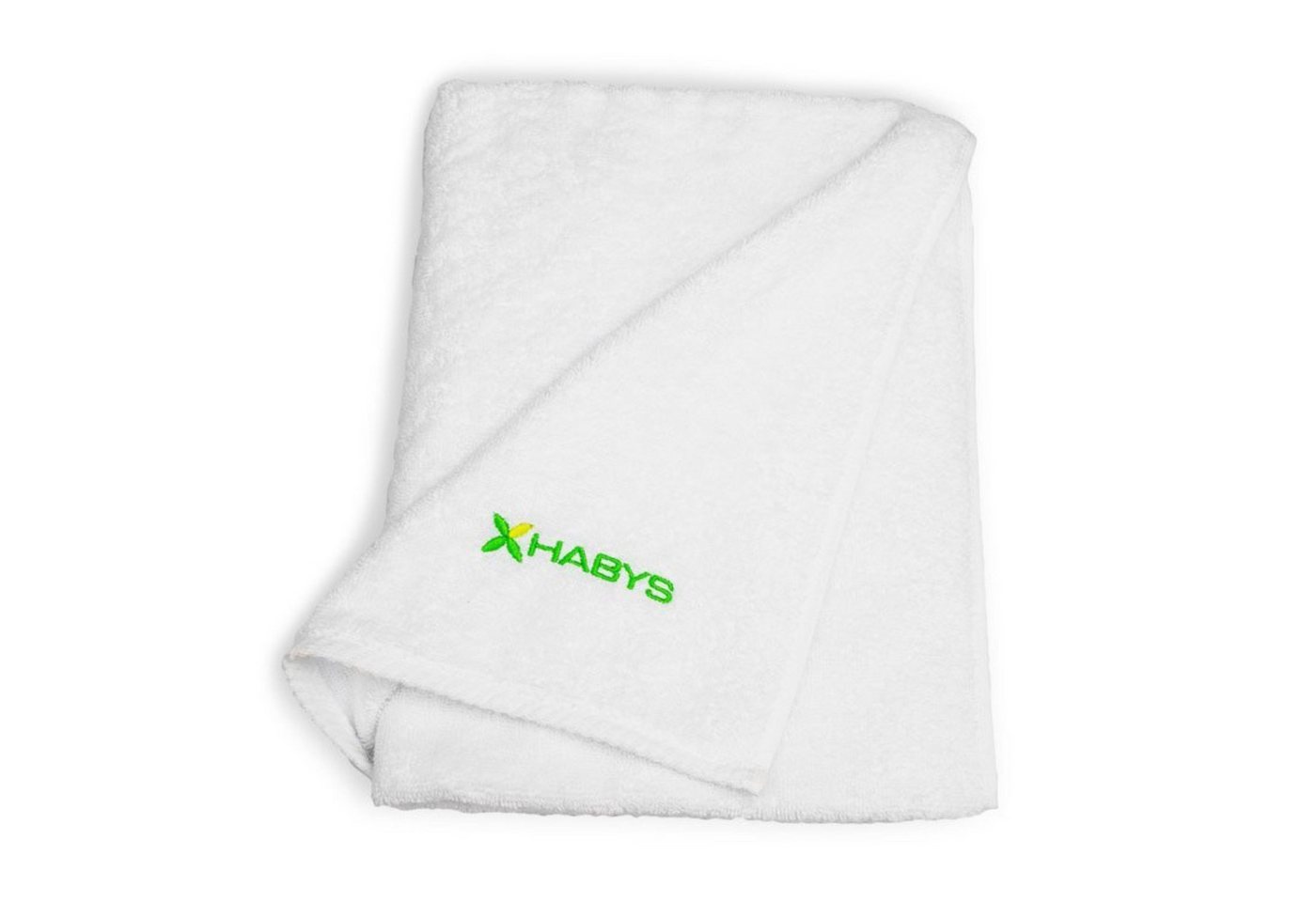 Habys Massageliege Frottee Handtuch Gästetuch Duschtuch Weiß 50x100 von Habys