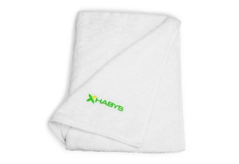 Habys Massageliege Habys Frottee Handtuch Weiß 70x140 von Habys