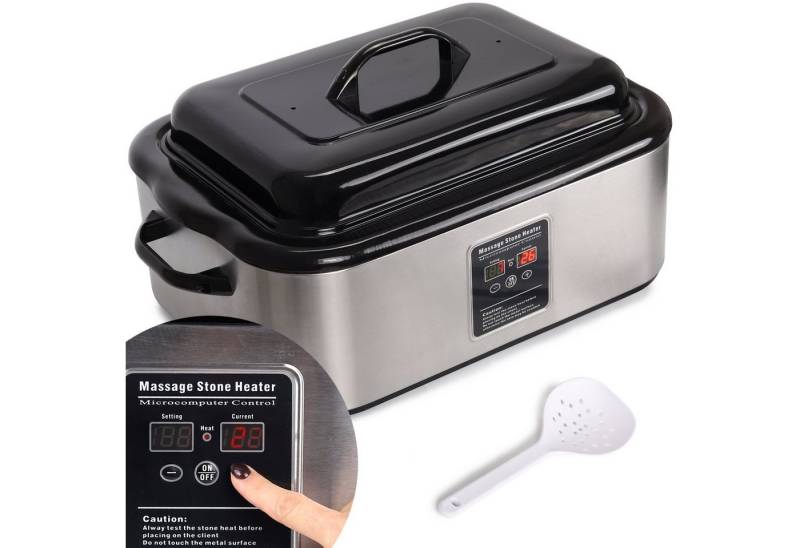Habys Massageliege Hot Stone Wärmegerät Heizgerät Erwärmer 17L Digitale Anzeige von Habys