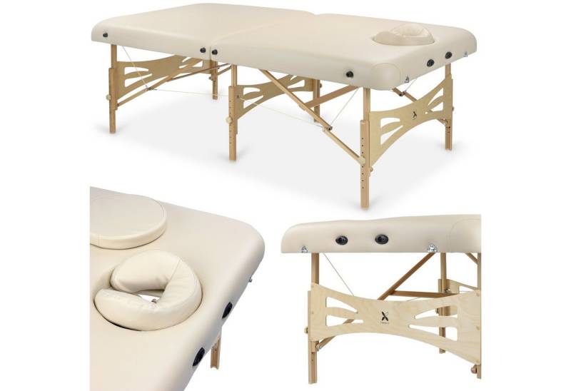 Habys Massageliege Integral Mobile Massagetisch Kosmetikliege Tragbar Verstellbar von Habys