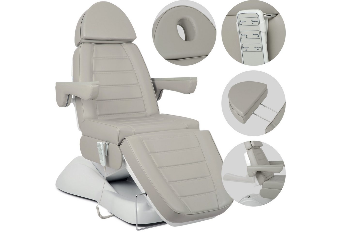 Habys Massageliege Leo PRO 4 Kosmetikliege Kosmetikstuhl Elektrisch von Habys
