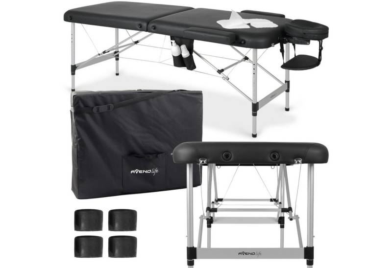Habys Massageliege Nadia Mobile Kosmetikliege Tattooliege Massagetisch Tragbar 70 cm von Habys