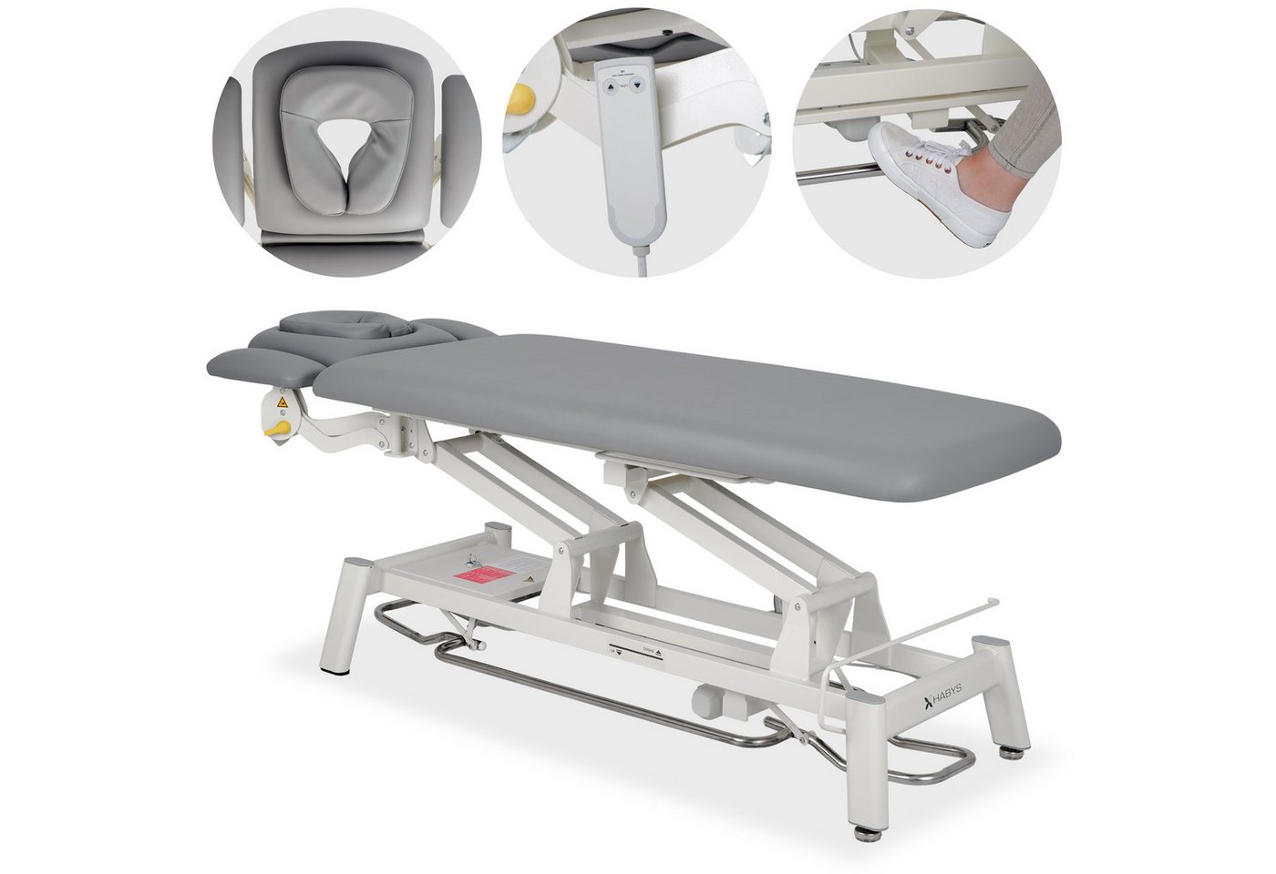 Habys Massageliege Proxima V4 Ergo Elektrische Behandlungsliege Therapieliege von Habys