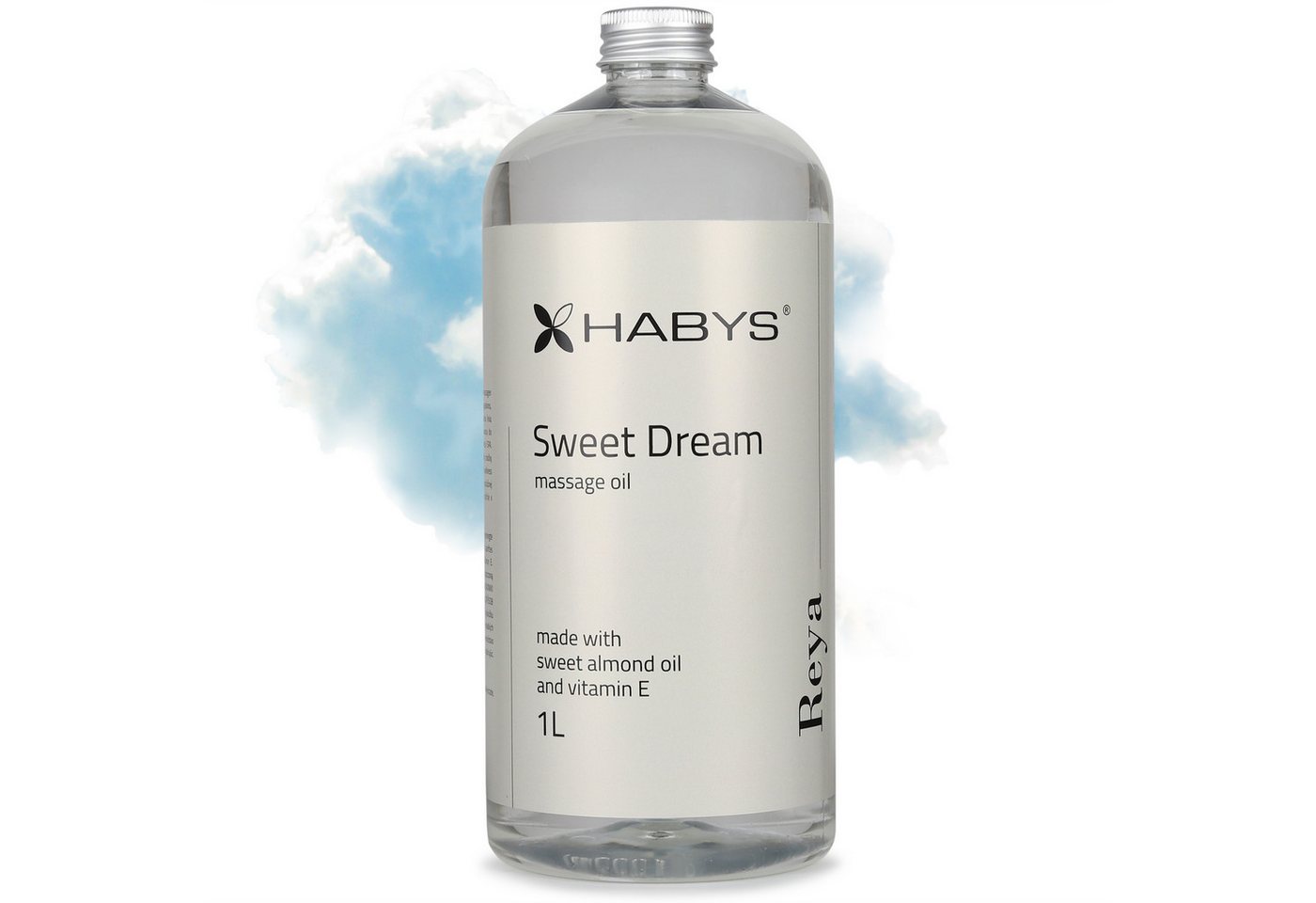 Habys Massageöl REYA Sweet Dream Öl Süßlich-blumiger Duft 1L von Habys