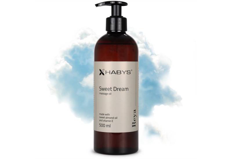 Habys Massageöl REYA Sweet Dream Öl Süßlich-blumiger Duft 500 ml von Habys