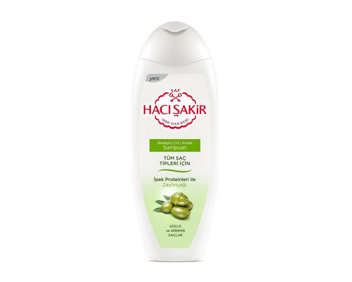 Haci Sakir Kopfhaut-Pflegeshampoo Haci Sakir Olive Shampoo with Olive Oil Unisex Olive Shampoo 500ml Haci Sakir Kopfhaut-Pflegeshampoo Haci Sakir Olive Shampoo with Olive Oil Unisex Olive Shampoo 500ml von Haci Sakir