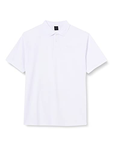 HACKETT LONDON Herren Am Emboss Bk Polo Polohemd, Weiß (Weiß), L von Hackett London