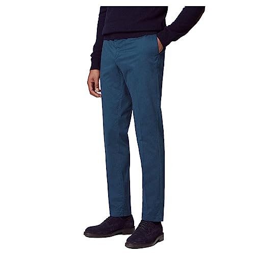 HACKETT LONDON Herren C Chino Kensington Hose, Blue (Petrol), 38W/34L von Hackett London