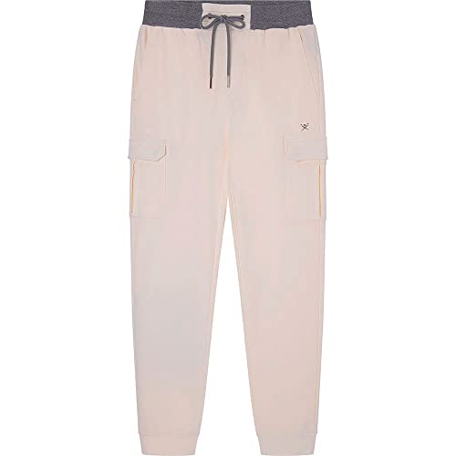 HACKETT LONDON Herren Cargo Jogger Sweatpants, Beige (Ecru), S von Hackett London