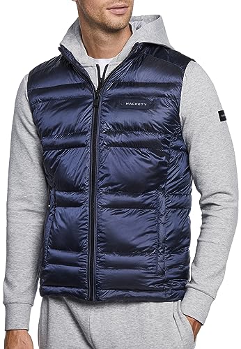 HACKETT LONDON Herren Hs Feather Gilet Weste, blau (Marineblau), XL von Hackett London