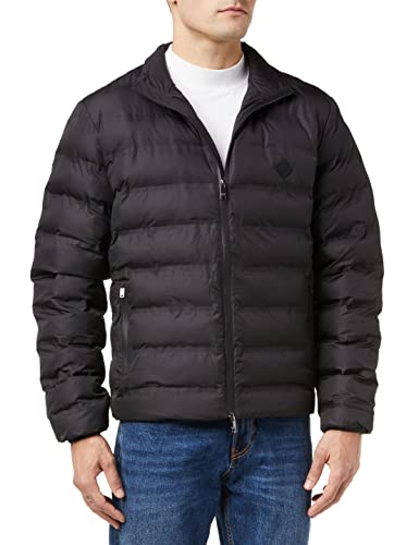 HACKETT LONDON Herren LW Moto Jacket, Black (Black), XL von Hackett London