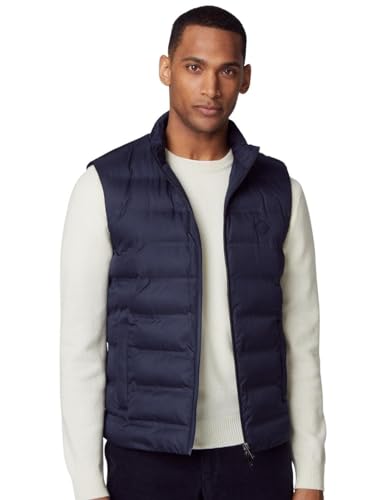 HACKETT LONDON Herren Lw Gilet Weste, Blue (Navy), 3XL von Hackett London