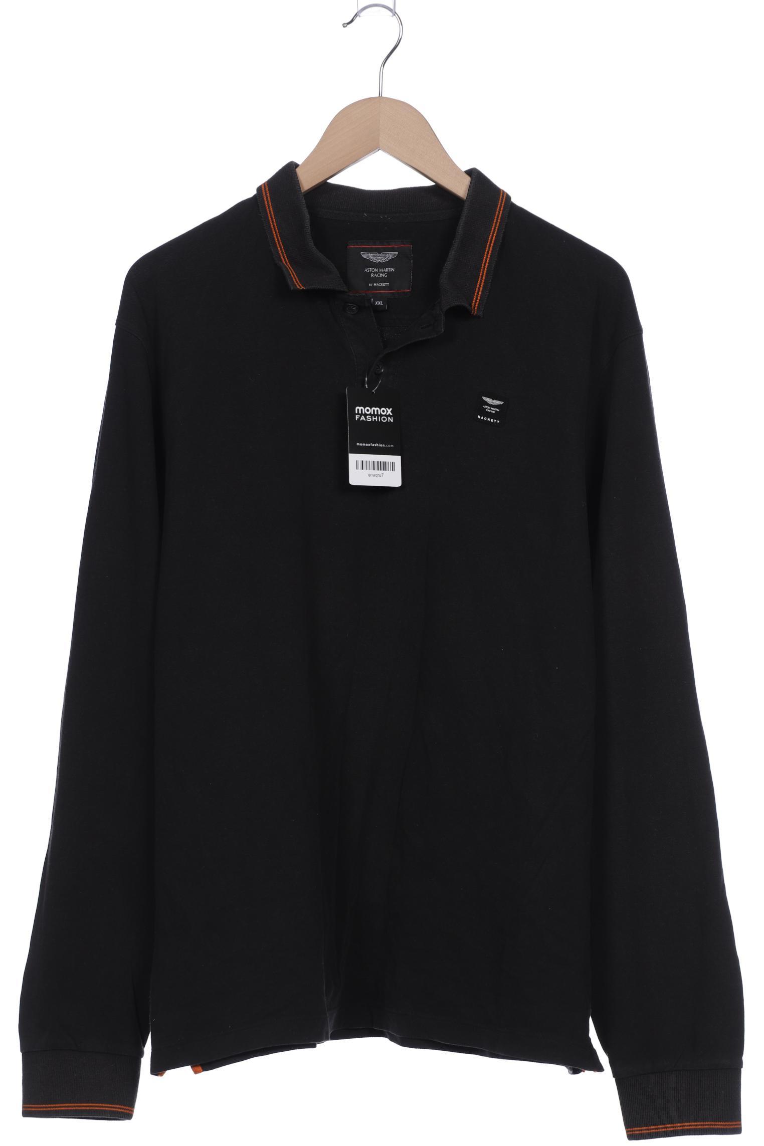 HACKETT LONDON Herren Poloshirt, schwarz von Hackett London