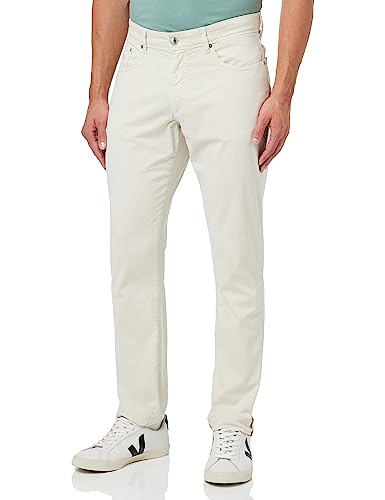 HACKETT LONDON Herren Sateen 5Pkt Hose, Beige (Knochen), 33W/32L von Hackett London