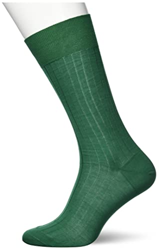 HACKETT LONDON Herren Solid Socken, meergrün, L von Hackett London