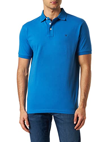 HACKETT LONDON Herren Swim Trim Polo Polohemd, Bleu, M von Hackett London