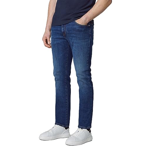 HACKETT LONDON Herren Wash Jeans, Blau (Lt Denim), 33W/28L von Hackett London