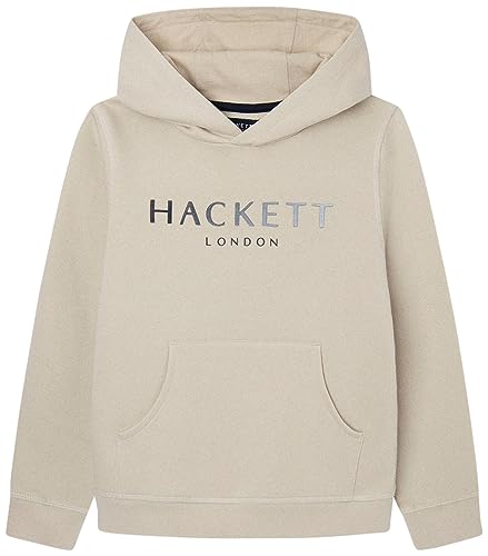 HACKETT LONDON Jungen Hackett Hoody Kapuzenpullover, Grün (Birke), 3 Years von HACKETT LONDON