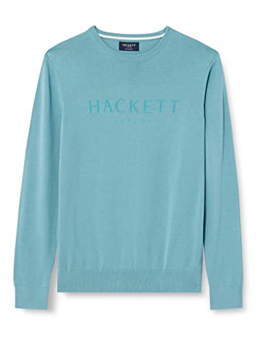 HACKETT LONDON Jungen Hackett Knit Crew Pullover, Adriatic BLU, 9 Years von Hackett London