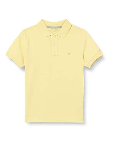 HACKETT LONDON Jungen Small Logo Polo T-Shirt, hellgelb, 5 Years von Hackett London