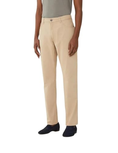 Hackett London Herren Core 5Pkt Trinity Hose, Beige (Oat), 31W/30L von Hackett London