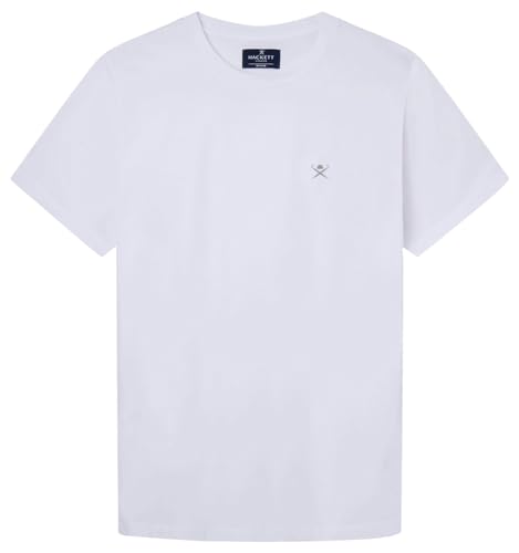 Hackett London Herren Core Tshirt 2P T-Shirt, White (White), XXL von Hackett London