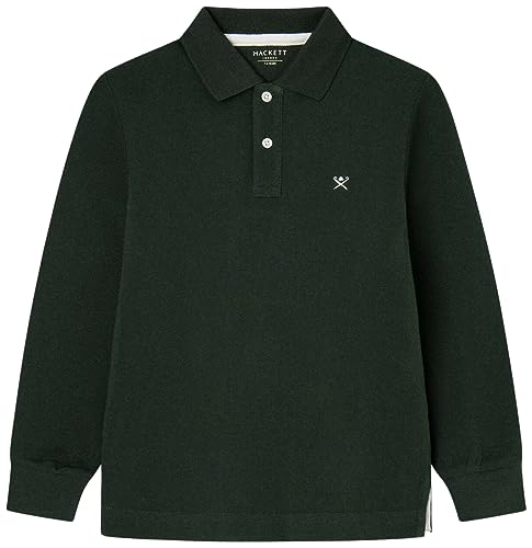 Hackett London Jungen Essential Logo Polo Polohemd, Grün (dunkelgrün), 11 Jahre von Hackett London