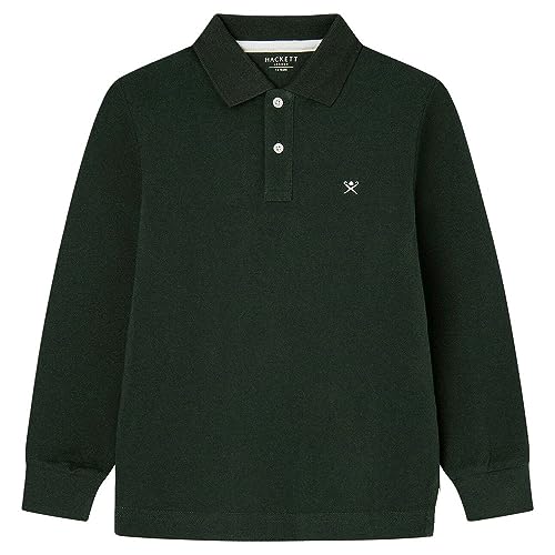 Hackett London Jungen Essential Logo Polo Polohemd, Grün (dunkelgrün), 9 Jahre von Hackett London