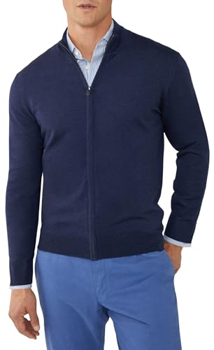 Hackett Gmd Merino Silk Full Zip Sweater L von Hackett London