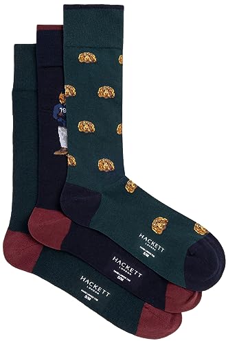 Hackett Harry Long Socks 3 Pairs EU 39-42 von Hackett London