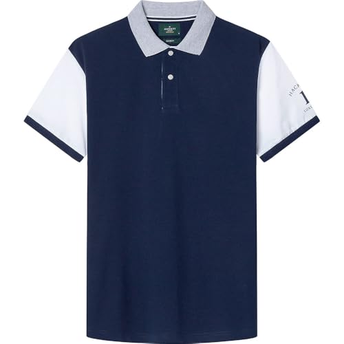 Hackett Heritage Essential Multi Short Sleeve Polo 2XL von Hackett London