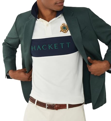 Hackett Heritage Panel Short Sleeve Polo M von Hackett London