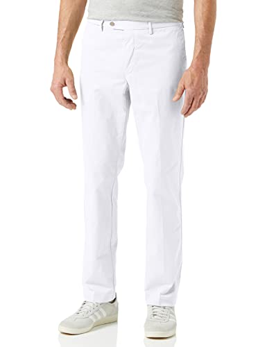 Hackett Herren Hose Core Sanderson, Weiß (802OPTIC WHITE 802), W54(Herstellergröße:44) von Hackett London